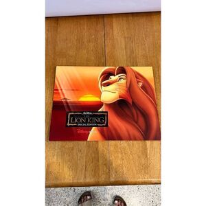 Disney The Lion King Lithograph Set of 4 Prints